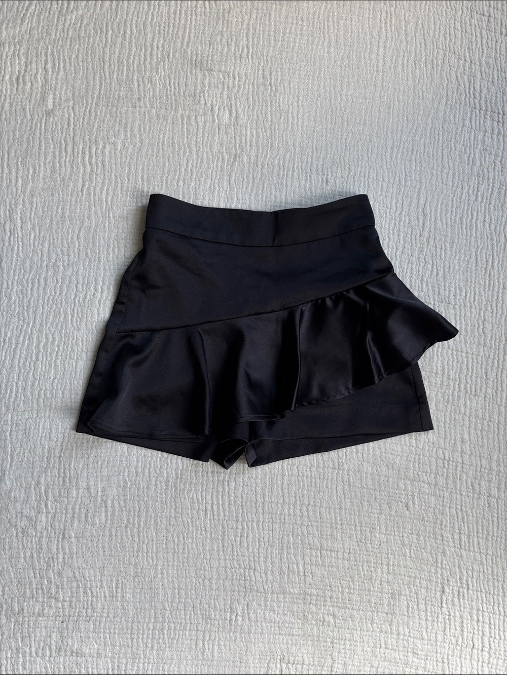 Zara Black Mini Skort Size XS